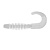 Твистер Din 3,11"/7,9см White 6шт. (HS-33-001) Helios Фарватер-ДВ г. Благовещенск
