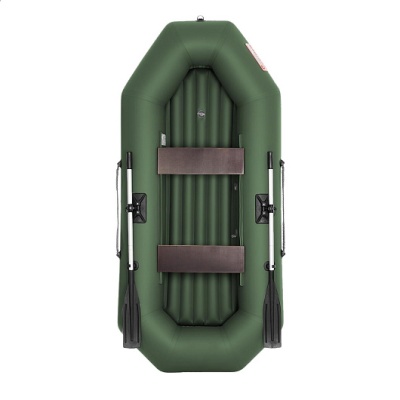 lodka shkiper 260 zelenii naduvnoe dno 2