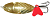 "KASATKA" Блесна колеб. SF04-39 16.5g Gold-002 Фарватер-ДВ г. Благовещенск